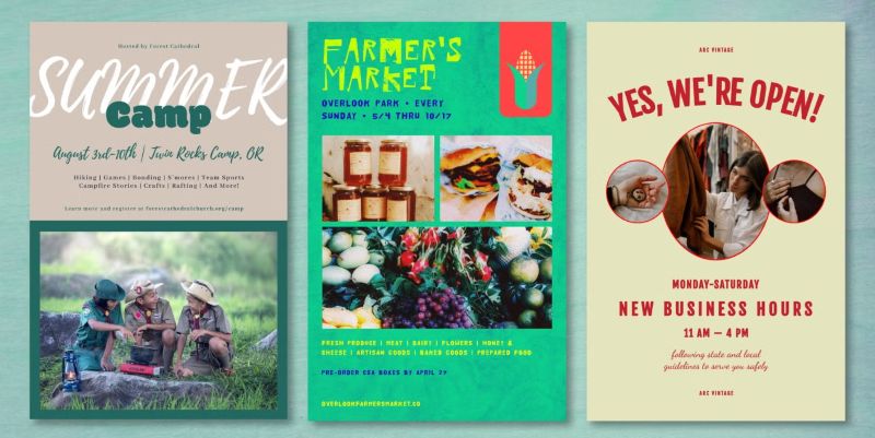 Tạo mẫu poster chuyên nghiệp