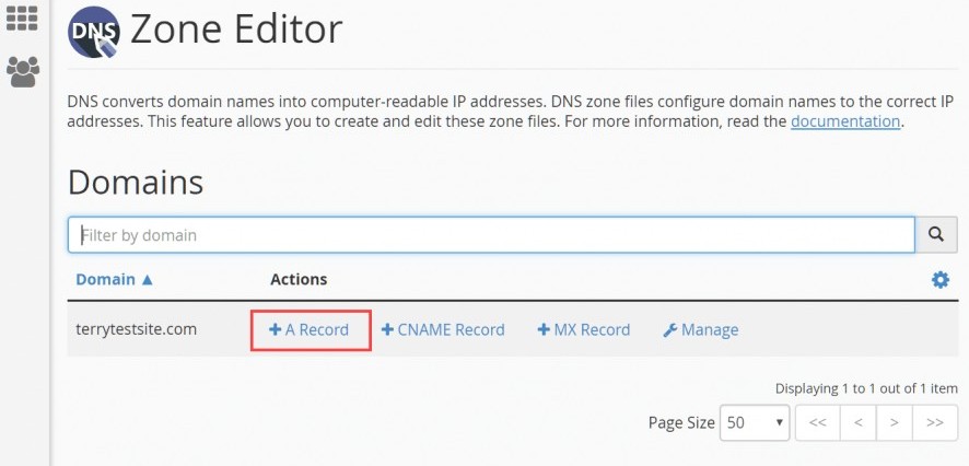 Tạo subdomain chi tiết