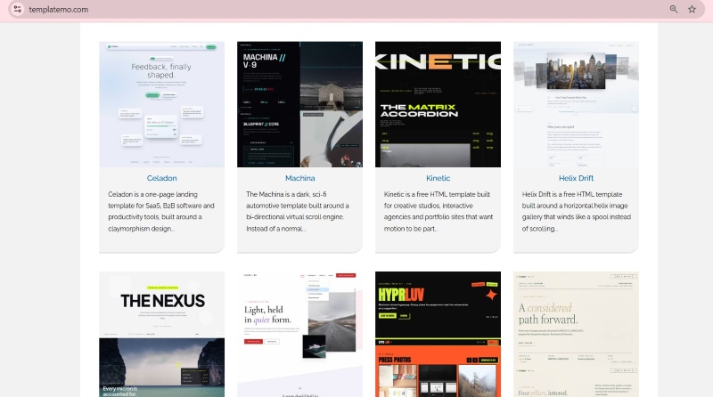 Template web miễn phí