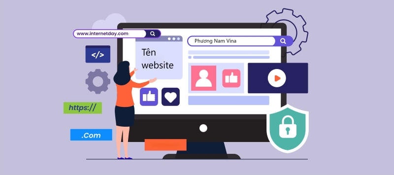 Tên trang web là gì? Cách đặt tên website hay, đúng định vị Tên trang web là gì? Cách đặt tên website hay, đúng định vị