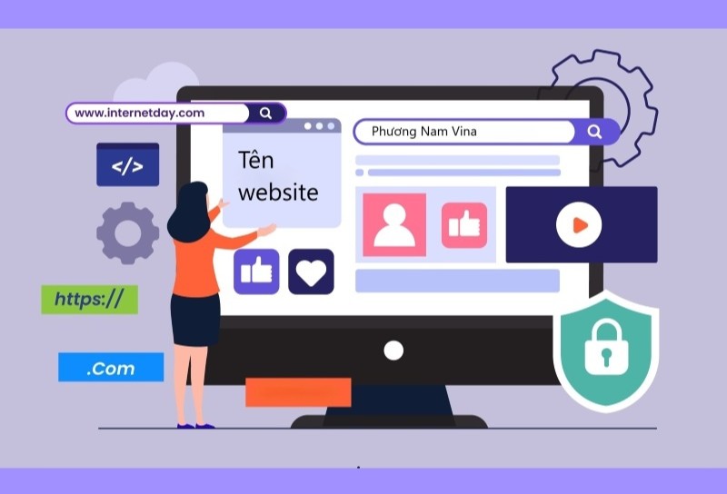 Tên trang web là gì? Cách đặt tên website hay, đúng định vị