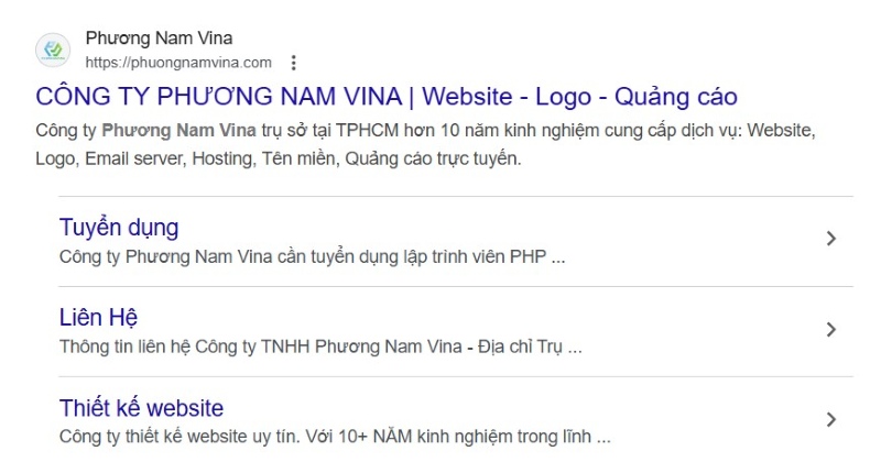 Tên website Tên website