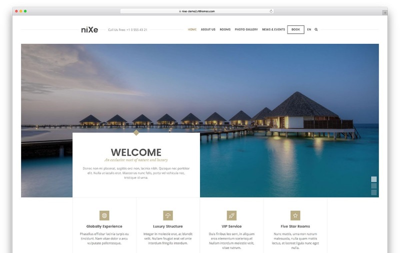 Theme websites