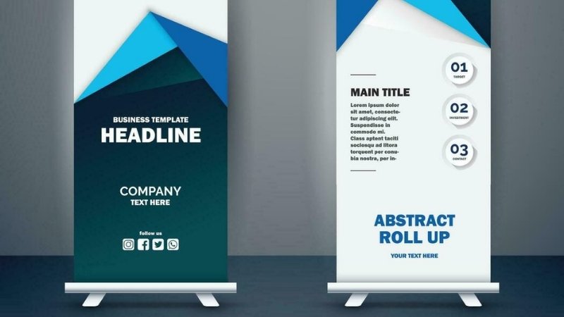 Thiết kế các standee