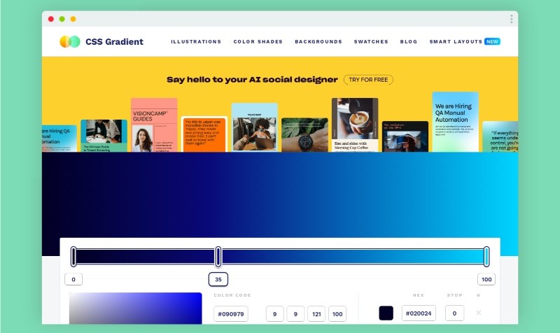 Thiết kế CSS Gradient Thiết kế CSS Gradient