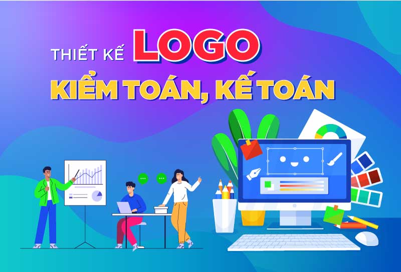 Thiết kế logo công ty kiểm toán, kế toán