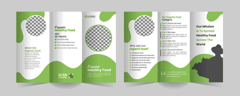 Thiết kế mẫu prochure đẹp Thiết kế mẫu prochure đẹp