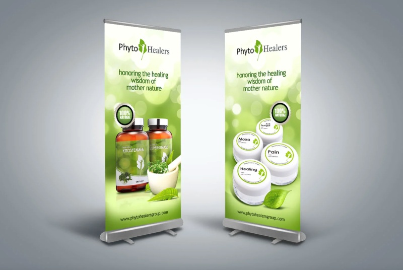 Thiết kế standee quảng cáo sản phẩm