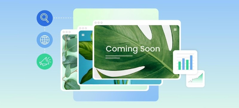 Thiết kế trang web coming soon