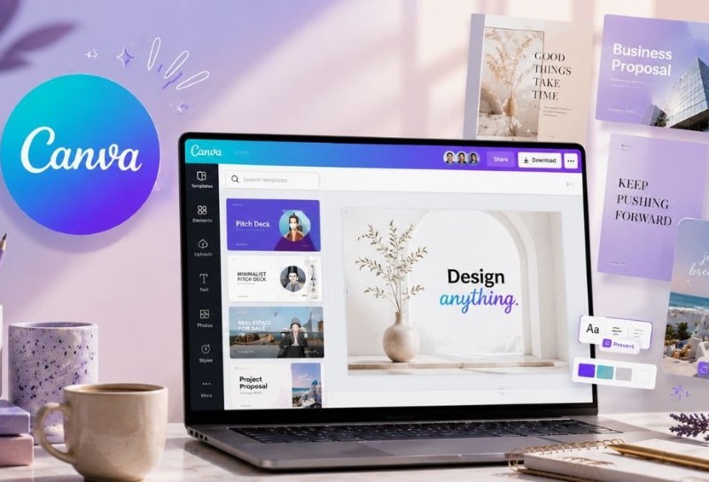 Thiết kế website bằng Canva: Cẩm nang toàn diện cho người mới