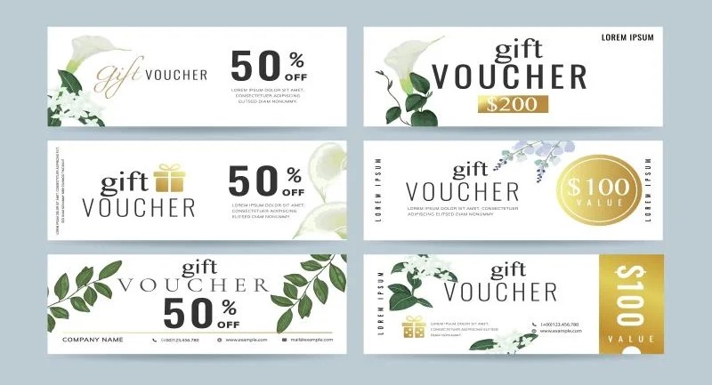 Thiết kế voucher đẹp, đúng mục tiêu và hỗ trợ kích cầu hiệu quả