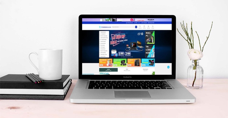 Thiết kế web bán máy tính