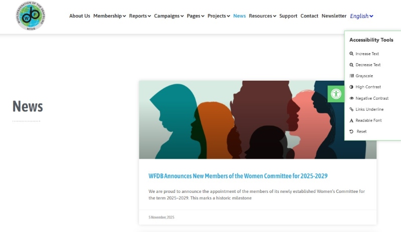 Thiết kế web dành cho người khiếm thị