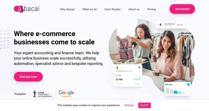 Thiết kế web dịch vụ kế toán