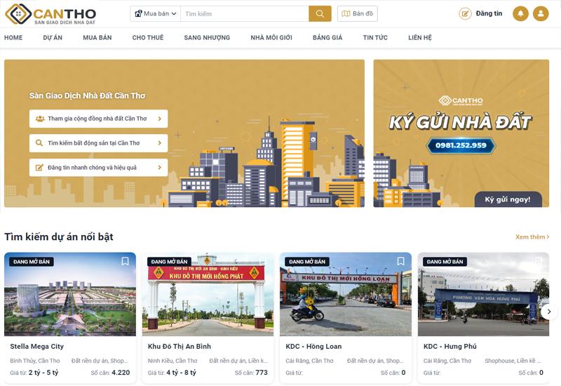 Thiết kế web mua bán nhà đất Thiết kế web mua bán nhà đất