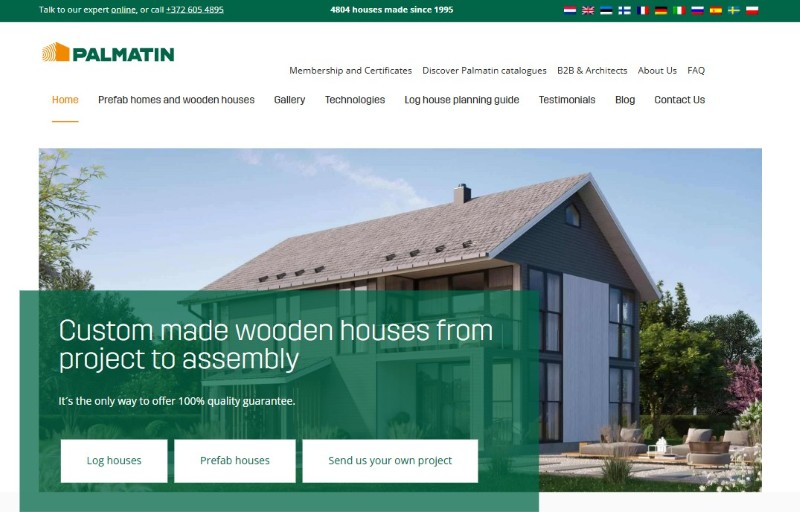 Thiết kế web nhà gỗ Thiết kế web nhà gỗ