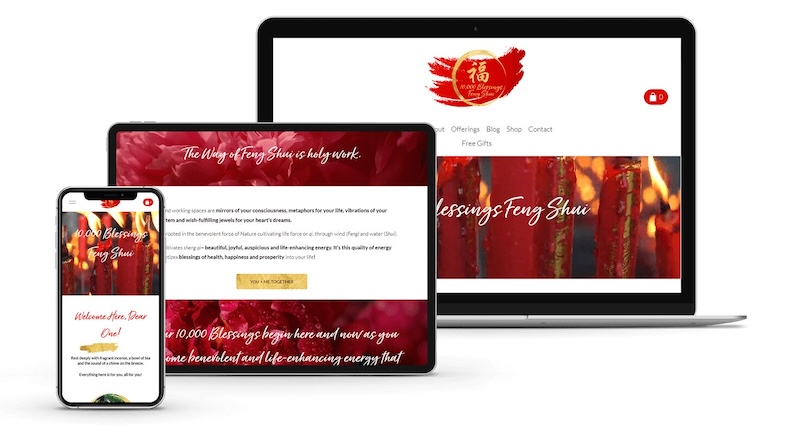 Thiết kế web phong thủy Thiết kế web phong thủy