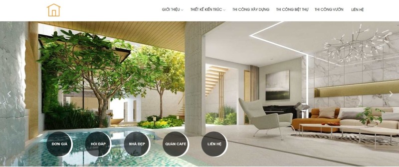 Thiết kế web xây dựng hiện đại, giá rẻ Thiết kế web xây dựng hiện đại, giá rẻ