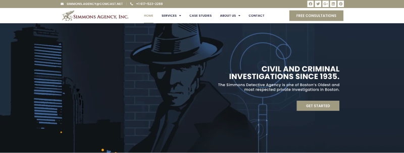 Thiết kế website an ninh thám tử Thiết kế website an ninh thám tử