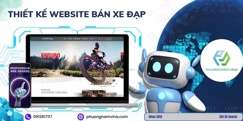 Thiết kế website bán xe đạp