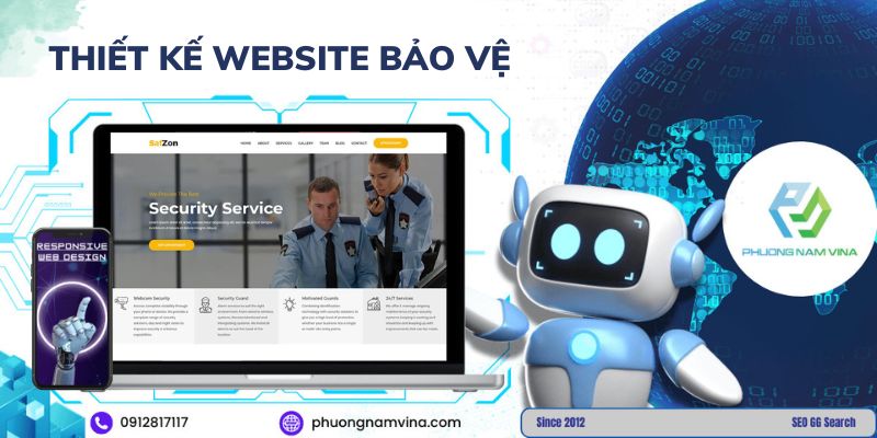Thiết kế website bảo vệ uy tín, chuyên nghiệp, giá rẻ