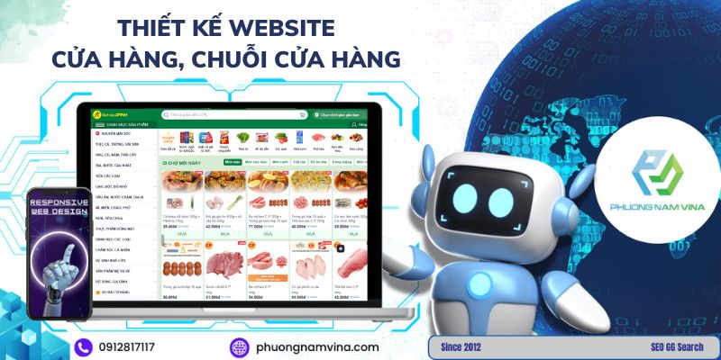 Thiết kế website cửa hàng