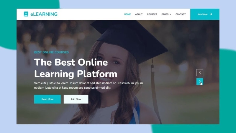 Thiết kế website e-learning chuyên nghiệp