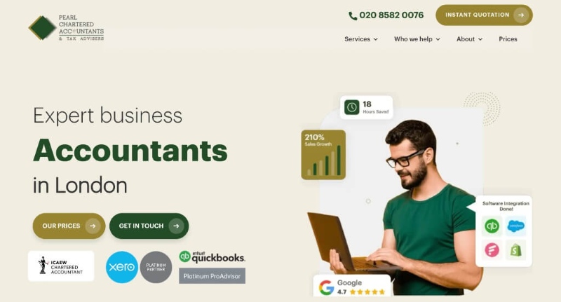 Thiết kế website kế toán giá rẻ
