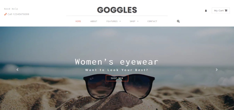 Thiết kế website mắt kính giá rẻ Thiết kế website mắt kính giá rẻ