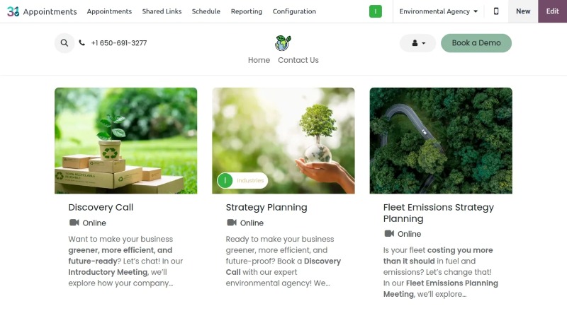 Thiết kế website môi trường giá rẻ