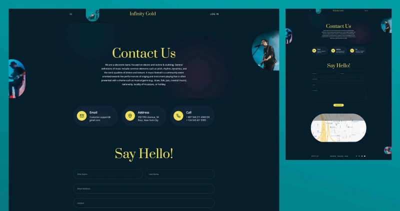 Thiết kế website nghe nhạc trực tuyến