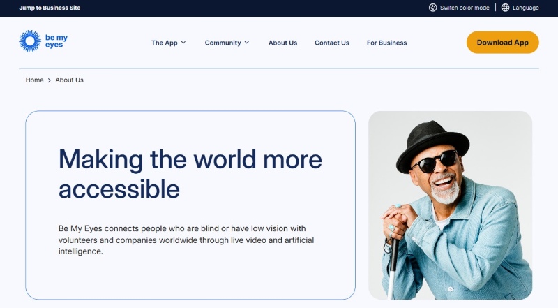 Thiết kế website người khiếm thị