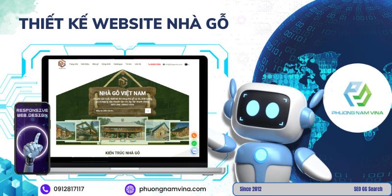 Thiết kế website nhà gỗ chuyên nghiệp, trọn gói, chuẩn SEO Thiết kế website nhà gỗ chuyên nghiệp, trọn gói, chuẩn SEO