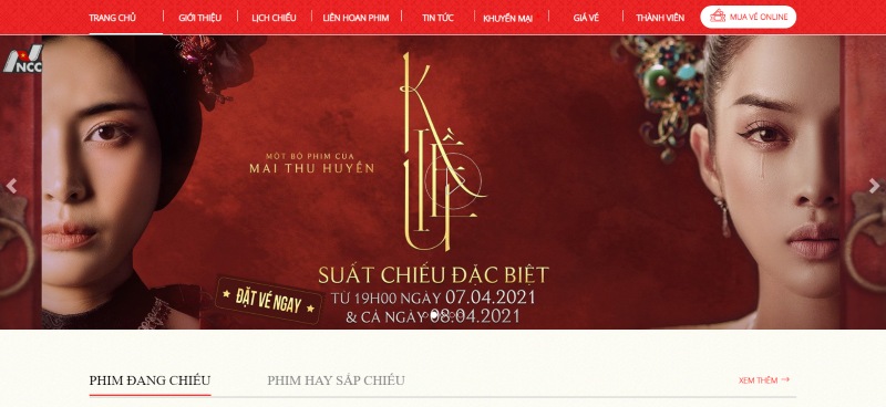 Thiết kế website nhà hát