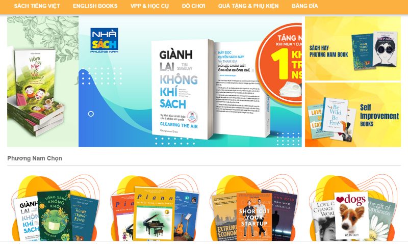 Thiết kế website nhà sách giá rẻ Thiết kế website nhà sách giá rẻ