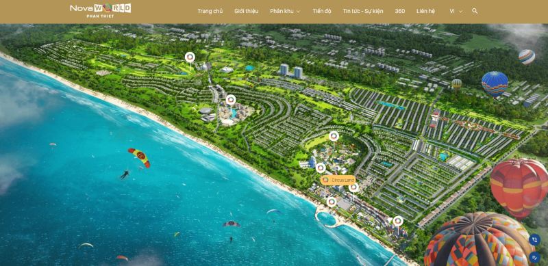 Thiết kế website Phan Thiết