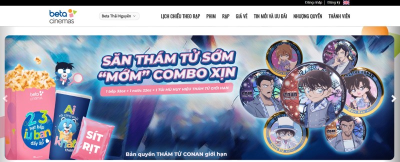 Thiết kế website rạp chiếu phim