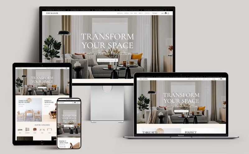 Thiết kế website startup