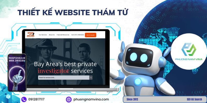 Thiết kế website thám tử