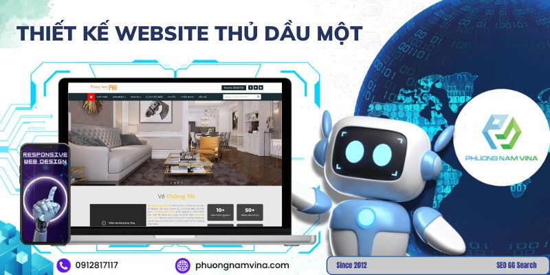 Thiết kế website Thủ Dầu Một, Bình Dương giá rẻ, trọn gói