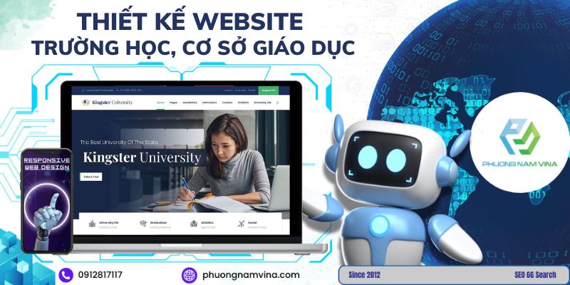 Thiết kế website trường học, cơ sở giáo dục uy tín, giá rẻ Thiết kế website trường học, cơ sở giáo dục uy tín, giá rẻ
