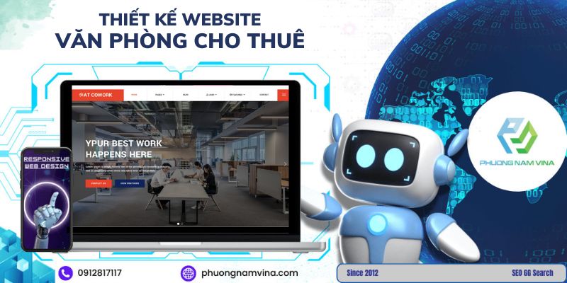 Thiết kế website văn phòng cho thuê giá rẻ, chuyên nghiệp