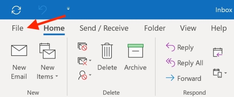 Thiết lập email tên miền trên Microsoft Outlook
