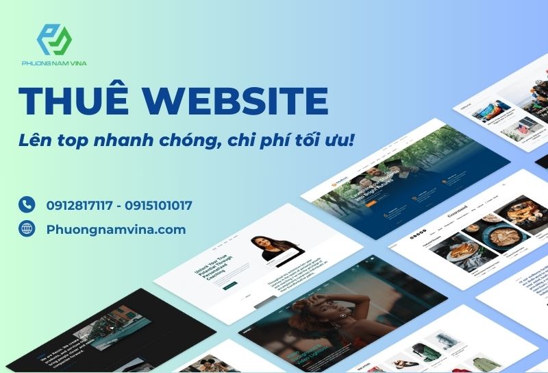 Thuê website giá rẻ để lên top nhanh chóng với chi phí tối ưu