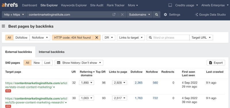 Tính năng công cụ Ahrefs SEO
