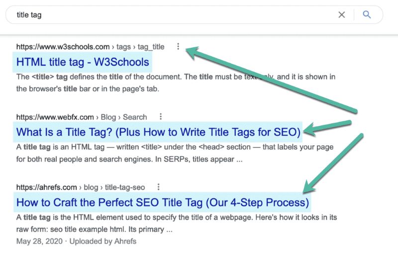 Title tag