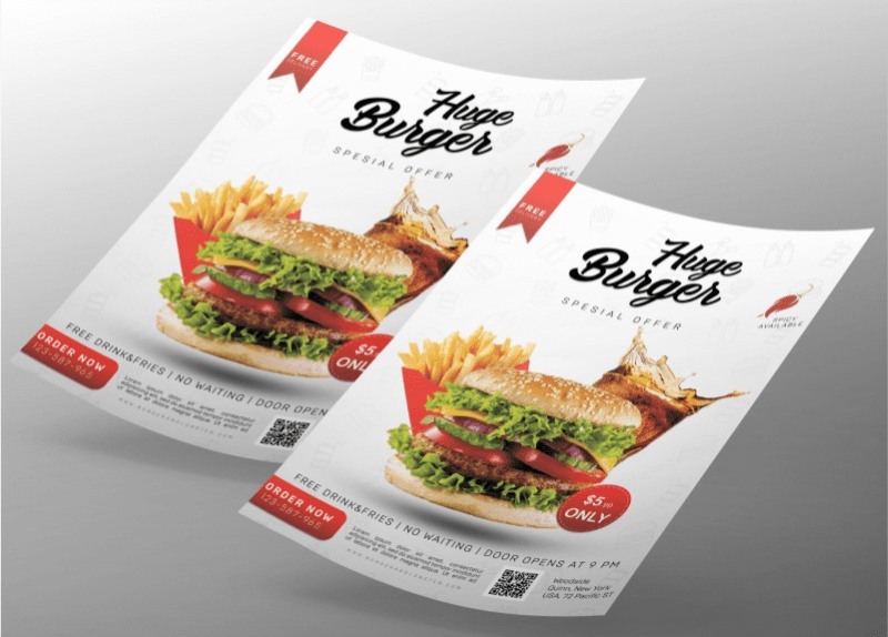 Tờ flyer mẫu Tờ flyer mẫu