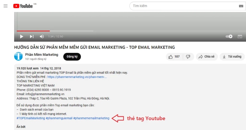Tối ưu video YouTube chuẩn SEO