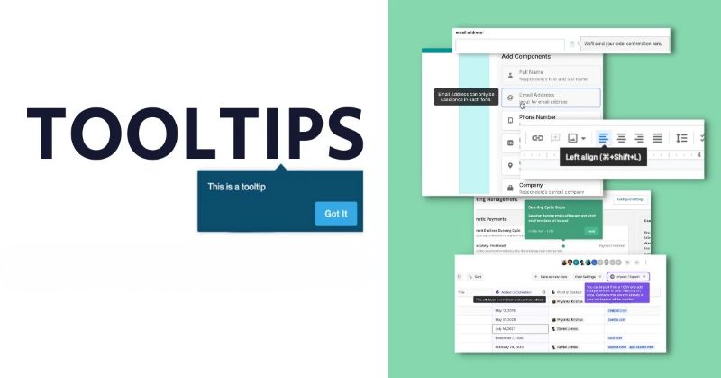 Tooltip là gì? Các loại tooltip và nguyên tắc thiết kế chuẩn