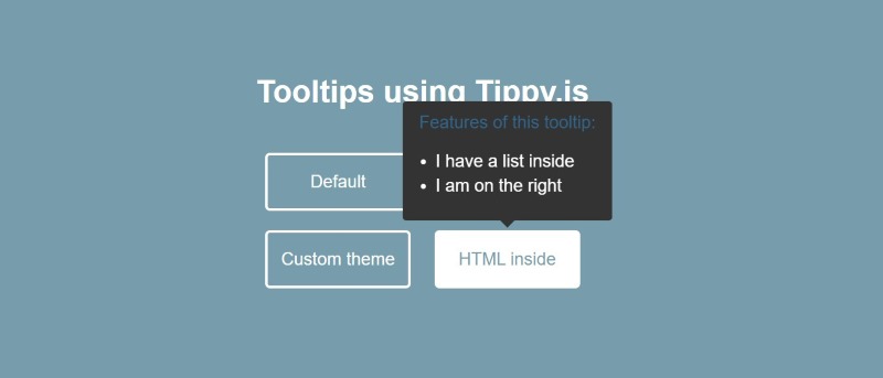 Tooltip web